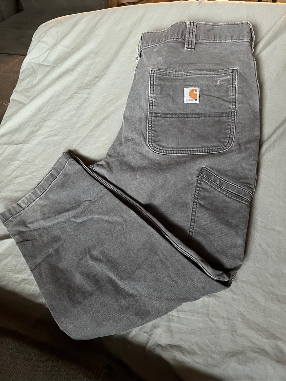 Carthartt Gray pants. MENs relaxed fit 38x30
